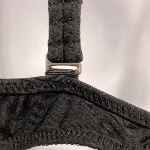 LANDS END CANVAS 1963 Black One Piece Swimsuit Womens 8 - Picture 9 of 13